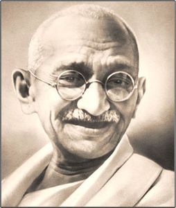 Citation du jour. - Page 7 Gandhi